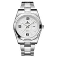 thumbnail image 2 of Resicozy Mens Watch Dress Stainless Quartz Watches with Arabic Numerals Elegant Date Display Watch 2026 Gray Gray, 2 of 6