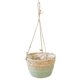 thumbnail image 1 of Colgador de plantas for interior, cesta colgante con cuerda y forro impermeable, macetero tejido for colgar, 1 of 7