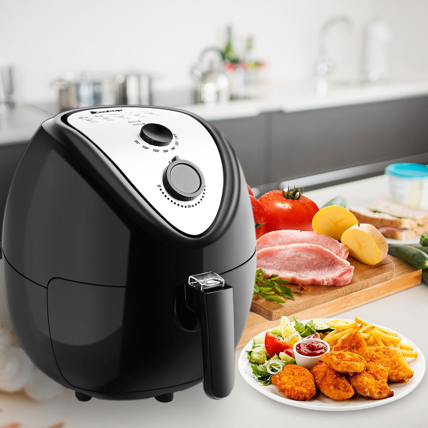 SEGMART Air Fryer Clearance, 176°F 392°F Adjustable Temperature