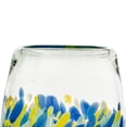 thumbnail image 3 of 10 Strawberry Street Mazatlan Stemless Wine Handblown Mexican Glass, Set of 4, 3 of 7