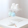 thumbnail image 2 of Mug Holder Stand for Mug 6 Hooks Coffee Mug Rack Cup Display Hanger Rack Home Storage Mug Hooks Countertop Organizer for Mugs, 2 of 7