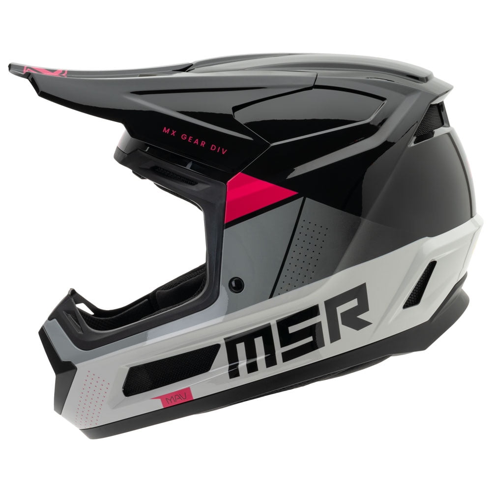 MSR™ Mav Sensor Dirt Bike Motocross Helmet w/ MIPS X-Small Black/Pink