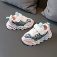 thumbnail image 4 of Boys Cute Dinosaur Running Shoes Toddler Fashion Light Up Slip On Sneakers Breathable Non Slip Walking Shoes, 4 of 6