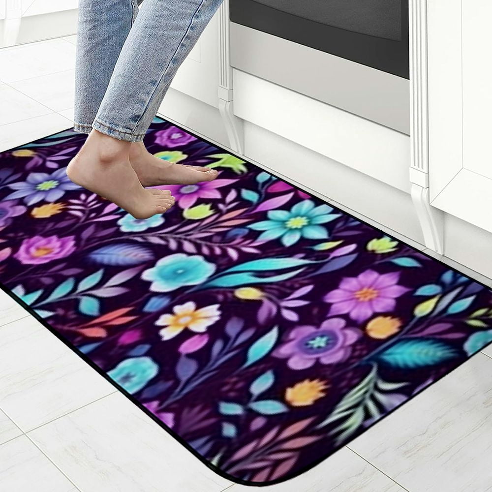 PHYHOO Decorative Door Mat, Door Mat with Non-Slip Rubber Backing, Easy Cleaning, Traps Dirt, Rug for Entry, Patio, Garage 19.68*47.24 in