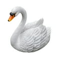 thumbnail image 2 of Kokovifyves Clearance Sales！Animal Swan Ornament, Resin White, 2 of 2