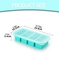 Storage Container Lowprice! Hanzidakd Silicone Freezer With Lids Easy