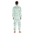 thumbnail image 7 of joogoo Hedgehog Leaves Green Unisex Adults Onesies Pajamas Jumpsuits L, 7 of 7