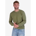 thumbnail image 2 of Eddie Bauer Men�s Fleece Plush-Lined Fleece Crewneck Sweatshirt | Green, XXL, 2 of 3