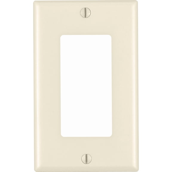 Leviton 80401 GFCI Receptacle — Decora® Rocker-Style Design in Almond — UL Listed for US Residential Electrical Code Compliance, Drop-in NEC-Standard Wiring