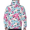 thumbnail image 5 of Hoodies for Men - Classic Funny Cute Cow Eating Grass Long Sleeve Comfrt Men'S Fashion Hoodies & Sweatshirts, Sweatshirts for Men Hoodies Pullover Clothing Clothes with Pouch, 5 of 7