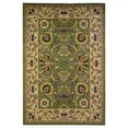 thumbnail image 1 of HomeRoots 353594 3 ft. 3 in. x 4 ft. 11 in. Polypropylene Green & Taupe Area Rug, 1 of 1