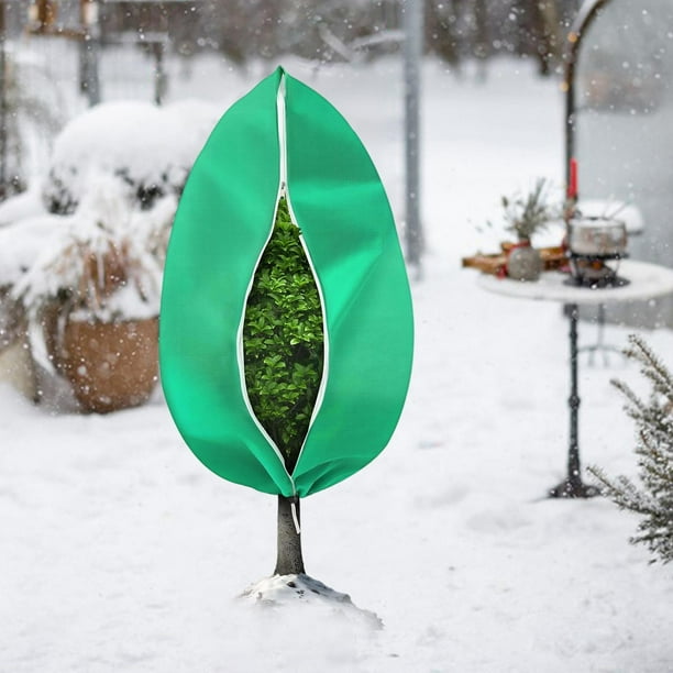 Bolsa anticongelante para plantas, tela no tejida para jardinería, protección contra el congelamiento, vegetal para plántulas, arbustos y flores Verde 200 cmx240 cm