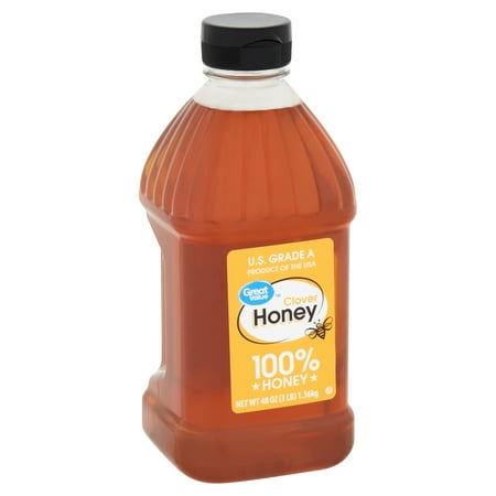 Great Value Clover Honey, 48 oz