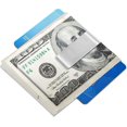 thumbnail image 3 of 10pcs Silver Money Clips Metal Cash Clip Slim Stainless Steel Credit Card Holder Gift, 3 of 5