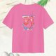 thumbnail image 1 of Camiseta para mujer, camiseta para mujer, camiseta básica, trajes simples de moda, camisetas de manga corta, camisetas de verano para deportes, oficina, Camping Rosa Rosa, 1 of 10