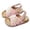 Pink, variant on Slides for Girls Adjustable Slingback Sandals Summer Dressy Flower Open Toe Thick Soft Sole Lightweight Beach Shoes White 9.5 Toddler