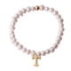 thumbnail image 1 of Pulseras Mujer de Perlas con Iniciales Oro 18k LuckyLy, Modelo Galia blanco UNITALLA, 1 of 6