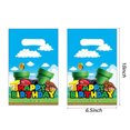 thumbnail image 4 of 20 PCS Mario Gift Bags Treat Candy Bags Mario Bags Mario Goody Bag Party Flavors Bags, 4 of 4