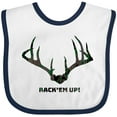 thumbnail image 3 of Inktastic Rack 'em Up in Camo Boys or Girls Baby Bib, 3 of 4