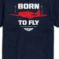 thumbnail image 3 of Top Gun: Maverick - Born To Fly - Men's Short Sleeve Graphic T-Shirt, 3 of 5