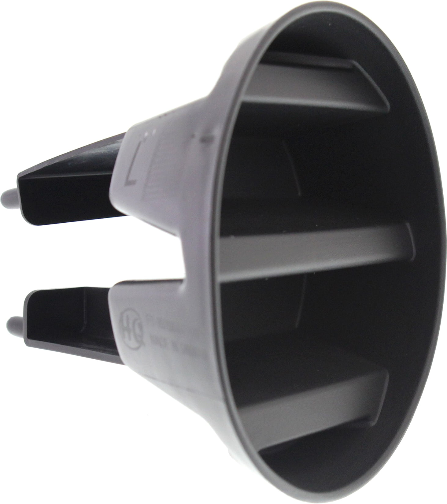 Fog Light Cover Compatible with 2007-2014 Ford Expedition Left Driver Textured Black