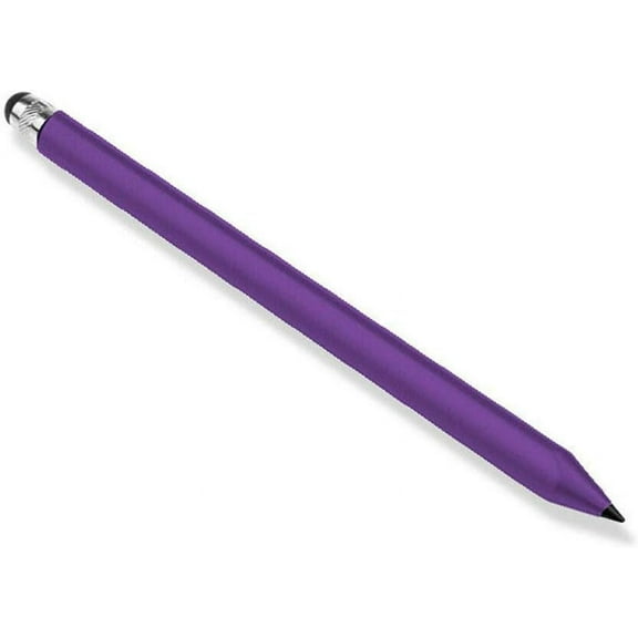 Universal Stylus Pen Compatible for Capacity/Resistive Touch Screen, 2 in 1 Touch Screen Stylus Pens Pencil Active S-Pen Replacement for Laptop Mobile Phone Tablet (purple)