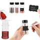 thumbnail image 5 of 20 Pack Plastic Spice Containers, Clear Spice Jars With Shaker Lids And Labels, Empty Plastic Spice Bottles, 5 of 5