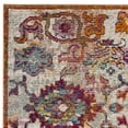 thumbnail image 5 of SAFAVIEH Savannah Sierra Transitional Polyester Runner Rug, Cream/Orange, 2'3" x 8', 5 of 6