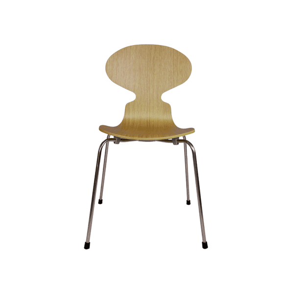 Replica Arne Jacobsen Ant Dining Chair, Oakwood