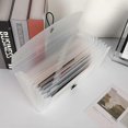 thumbnail image 3 of 13 Pockets Accordion File Folder Office,Home or School Receipt Organiser File Pockets Folder Mini Expanding File Bills Document - Size (White), 3 of 5