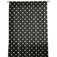thumbnail image 4 of Polka Dot Black And White Simple Sheer Curtains for Living Room Kitchen Tulle for Windows Voile Yarn Curtains for Bedroom, 4 of 7