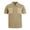 Khaki, variant on Gunia White Tshirts For Men Double Pocket Button Down Short Sleeve Shirt Summer Casual Business Top Loose Fit T Shirt M