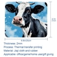thumbnail image 5 of FeBohao Funny Mouse Pad Mat for Laptop Jiaji Cloth Durable Cute Soft Personalized Square Pretty Home Use Computer Adults Chic Aesthetic Trendy Haves Girl Boy Organizers Cows, 5 of 6