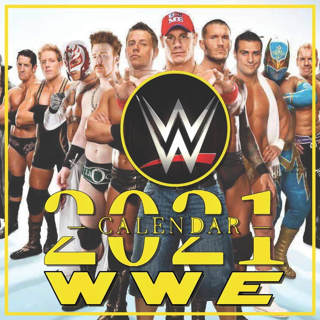 WWE Women Fridge Magnet Official WWE Women 2021 Calendar 