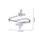 thumbnail image 4 of Anillo de cristal brillante para mujer, joyería para nudillos, decoración de mano curvada a la moda, joyería informal para fiesta de boda y Ropa, zapatos y accesorios Miscelánea Talla 7 Jumpingount AP017313-02, 4 of 6