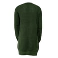 thumbnail image 5 of LISTHA Mens Long Cardigan Knit Ruffle Fashion Fall Winter Sweater Drape Cape Army Green XL, 5 of 5