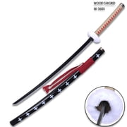 One Piece: Trafalgar Law Surgeon of Death Red Wood Katana 41