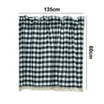 thumbnail image 2 of Rideaux à Carreaux, Rideaux de Campagne avec Lumière Filtrée pour Chambres, Salon, 2 of 5