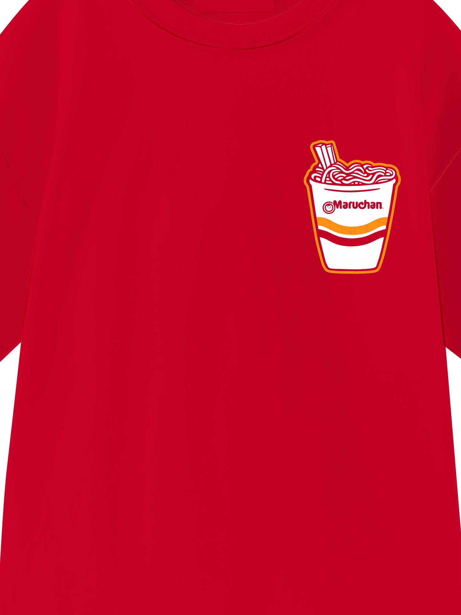 Maruchan, Boys' Elevated Front and Back Graphic T-Shirt, Ramen Vibes, Sizes 4-18