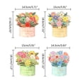 thumbnail image 5 of Yihuala 3D Flowers for Up Card Mother's Day Greeting Card for Creative Message Card for Mom, Wife, Husband, Girlfriend,, 5 of 12