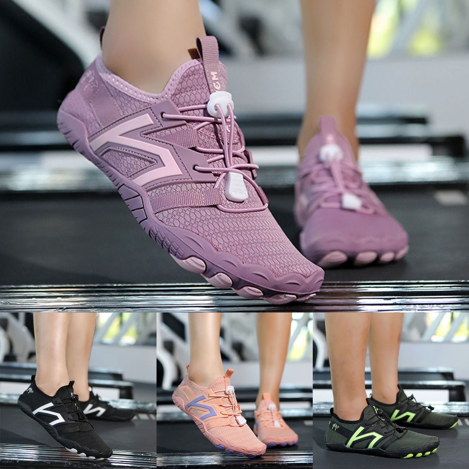 Large Size Outdoor Shoes For Men And Women Couple's Sport Shoes Hiking Shoes Slip Five Finger Wear Outdoor Mountaineering Shoes