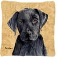 thumbnail image 1 of Carolines Treasures SC9136PW1414 Labrador Indoor & Outdoor Fabric Decorative Pillow, 1 of 4