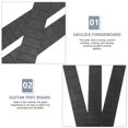 thumbnail image 3 of Headless Guitar Neck Replacement Guitar Fingerboard for 3Pcs Repair Parts, 3 of 4