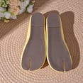 thumbnail image 4 of Ballet Flats Shoes for Women Dressy&nbsp;Dance Class Yellow Tabi Ballet Slippers, 4 of 8
