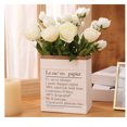 thumbnail image 3 of Bewildely Ramo de flores de peonía artificial de 4 ramas, decoración de simulación, adorno de flores para el hogar y la oficina Flores artificiales blanco Bewildely HA7106-02, 3 of 6