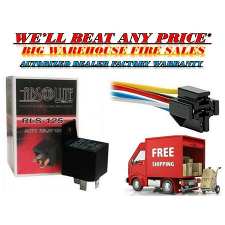 ABSOLUTE 12 VOLT 30/40 AMP BOSCH/TYCO TYPE SPDT AUTOMOTIVE RELAY And SOCKET price history on PriceWatchPro