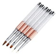 thumbnail image 4 of Unatoiry Nail Art Painting Brush Pen Set Colorful Metal For UV Gel Design Polish Tool No.04, 4 of 6