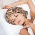 thumbnail image 6 of Disketp Traditional Tribal Aztec Adjustable Sleeping Hair Cap, Hairband Sleeping Cap Turban, Unisex, Available for Curly and Straight Hair, 6 of 6