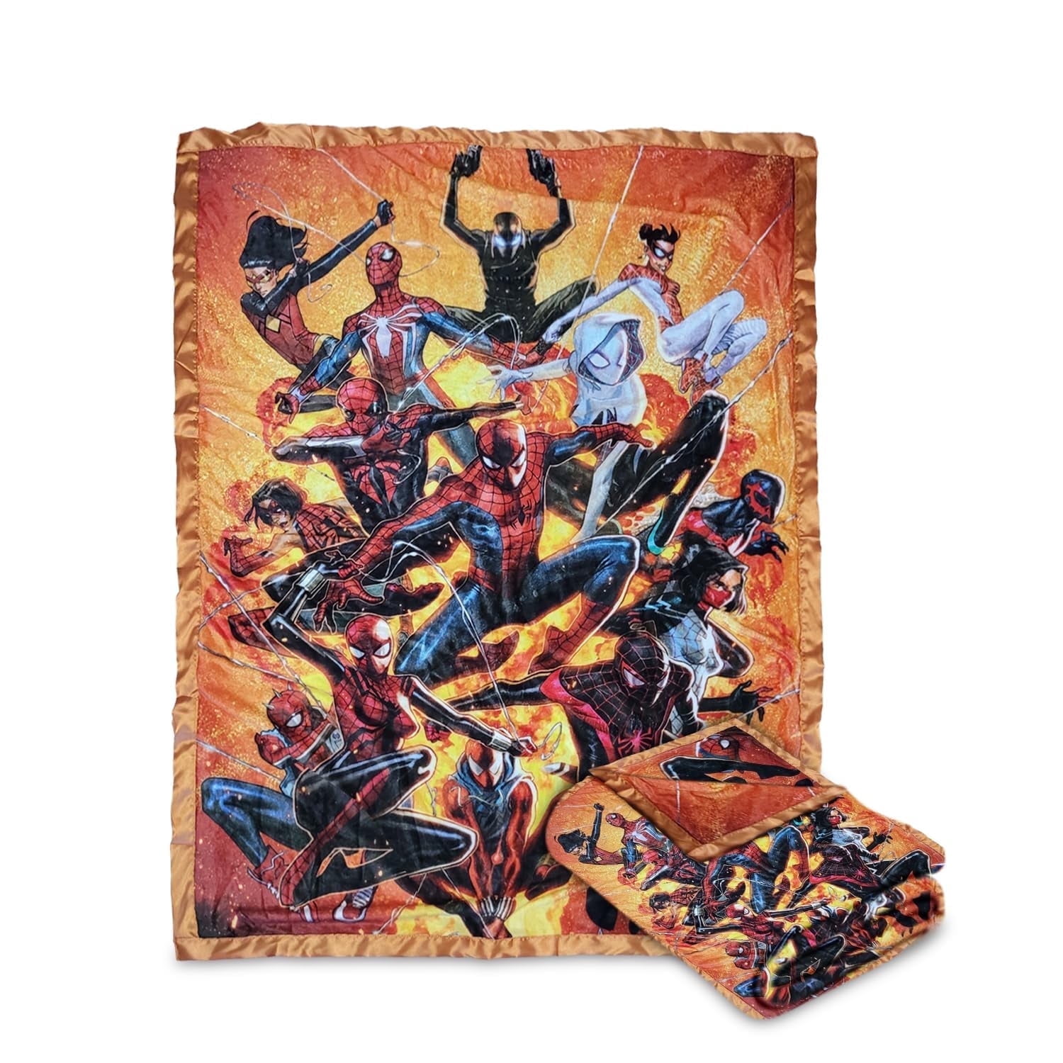 Marvel Loki 'Time Always' Überwurfdecke – 114,4x152,4 Cm, Sherpa-Fleece, Kuschelig