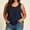 Navy, variant on WRFWUL Womens Plus Size Layered Tank Tops Casual Loose Sleeveless Crewneck Blouses Summer Going Out Basic Solid Shirts